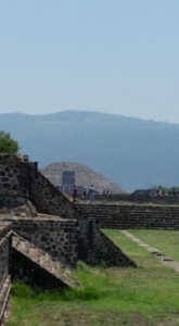 Plaza in Teotihuacan